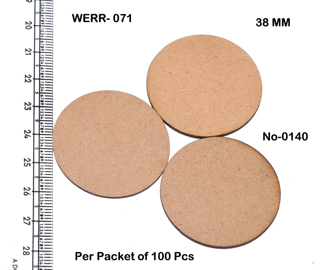 Mdf base for jewellery making pack of 100pc