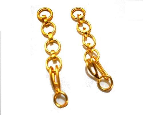 End-Connecting Finish Lock Chains for Jewelry Making (kadi akda)