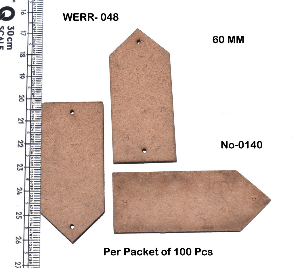 Mdf base for jewellery making pack of 100pc