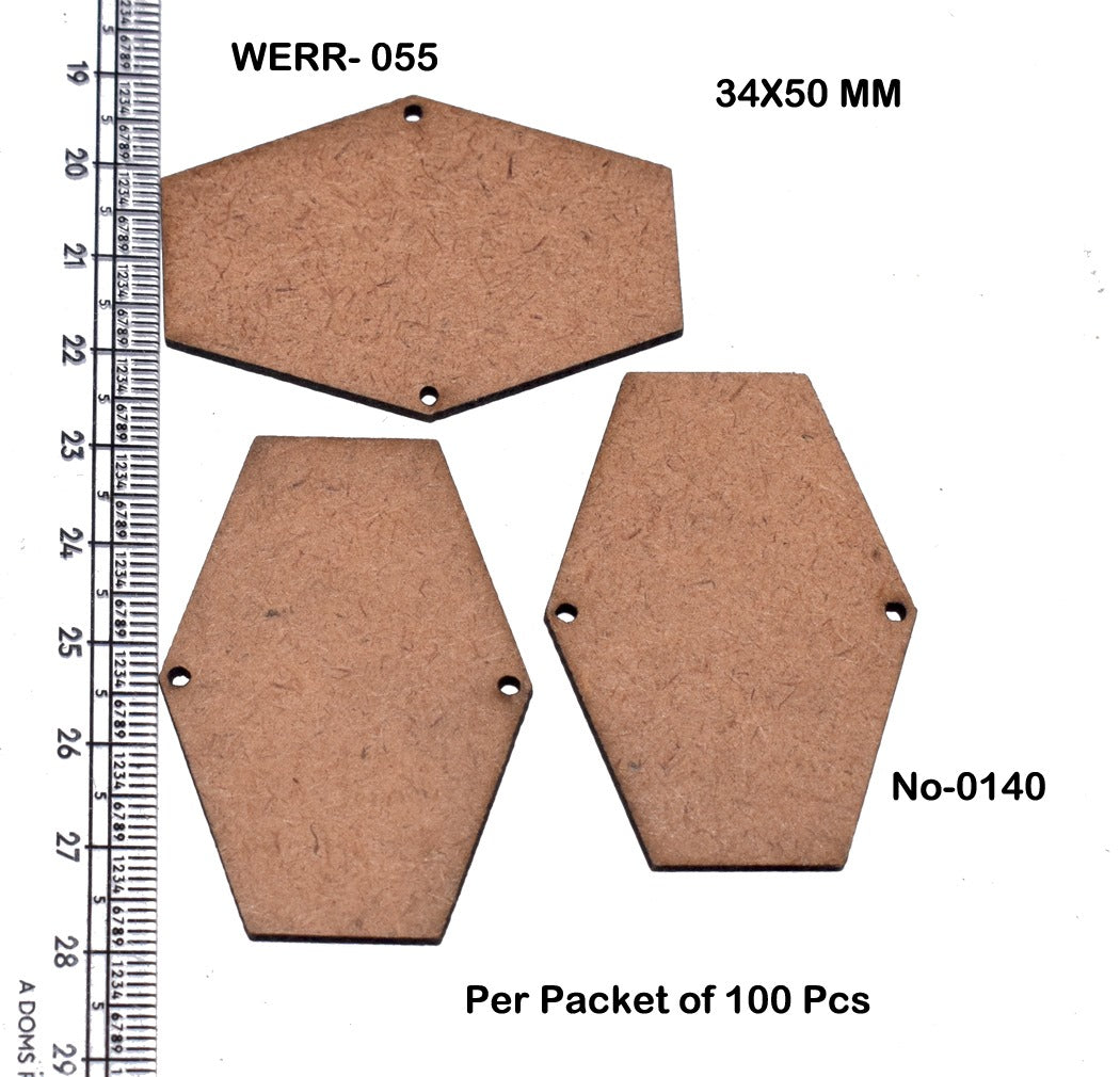 Mdf base for jewellery making pack of 100pc
