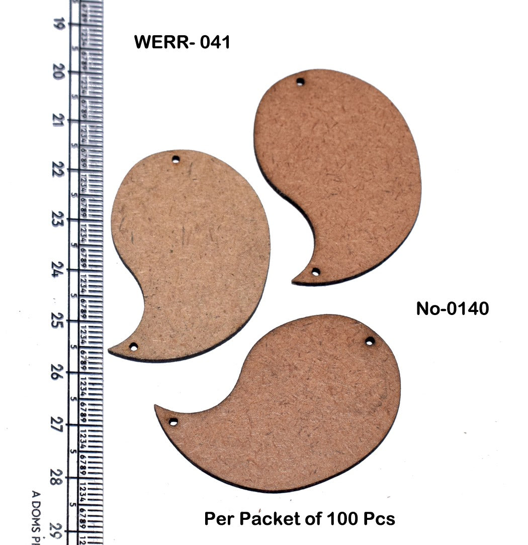 Mdf base for jewellery making pack of 100pc