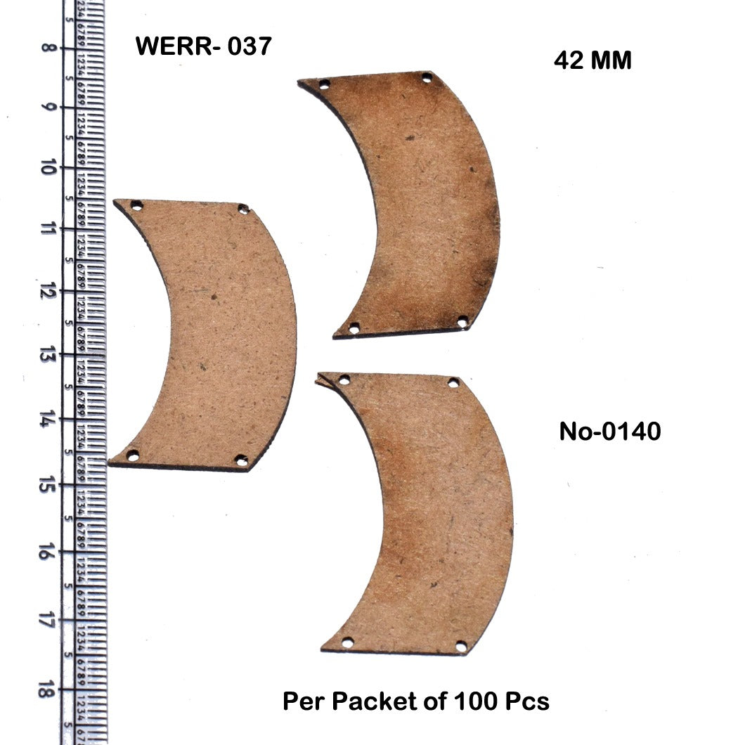 Mdf base for jewellery making pack of 100pc