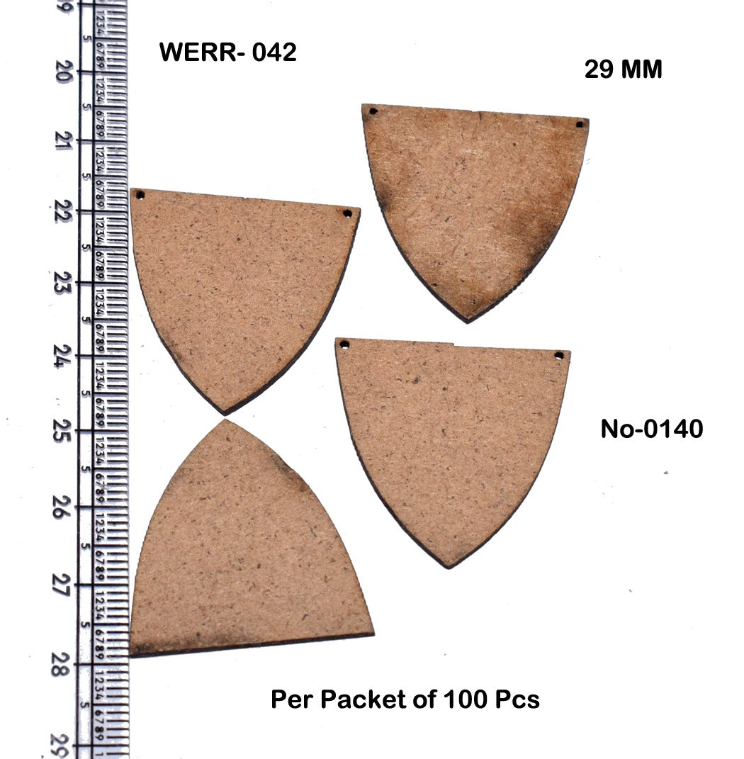 Mdf base for jewellery making pack of 100pc