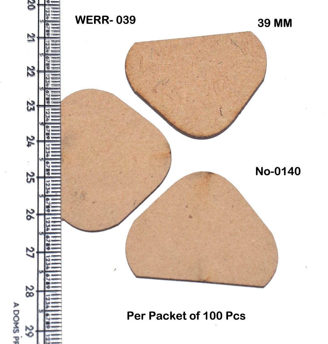 Mdf base for jewellery making pack of 100pc