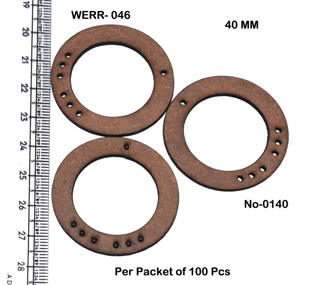 Mdf base for jewellery making pack of 100pc