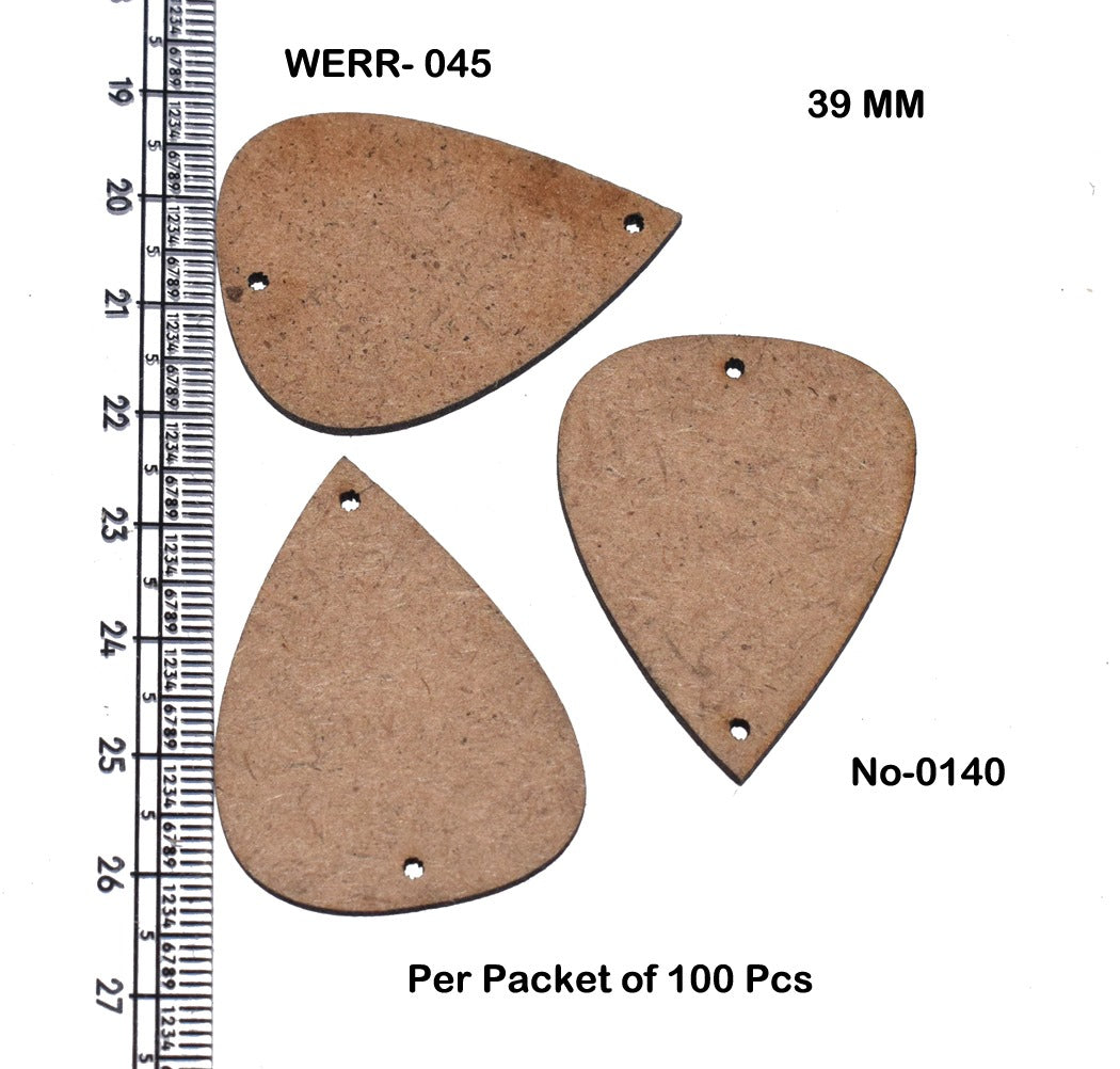 Mdf base for jewellery making pack of 100pc