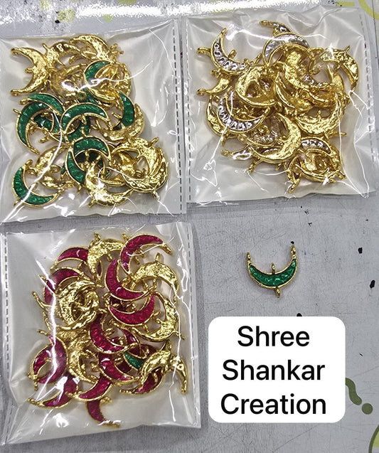 Chand meenakari kundan pack of 25 pcs