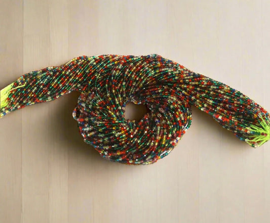 2mm Hydro Crystal Faceted Beads ( pack of 5 strings)