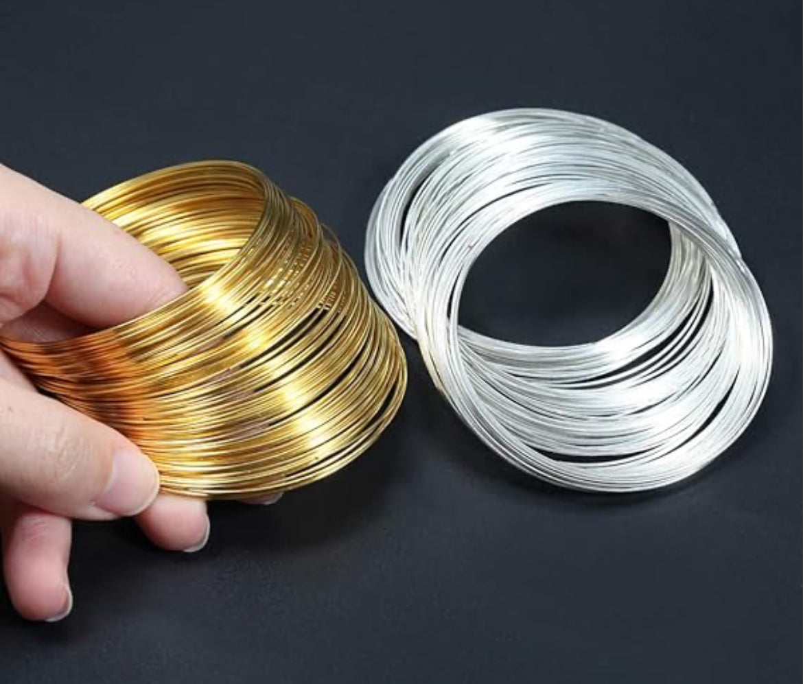 Bracelets Making Memory Wire (pack of 100gm)