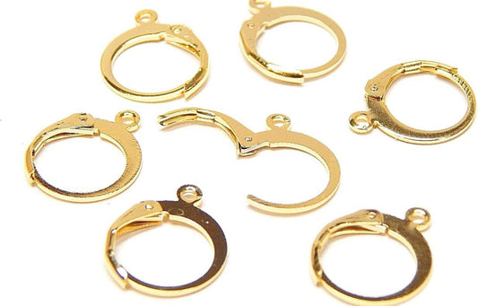 Lever Back Earring Hooks (pack of 50 pair -100 pcs)