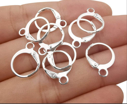 Lever Back Earring Hooks (pack of 50 pair -100 pcs)