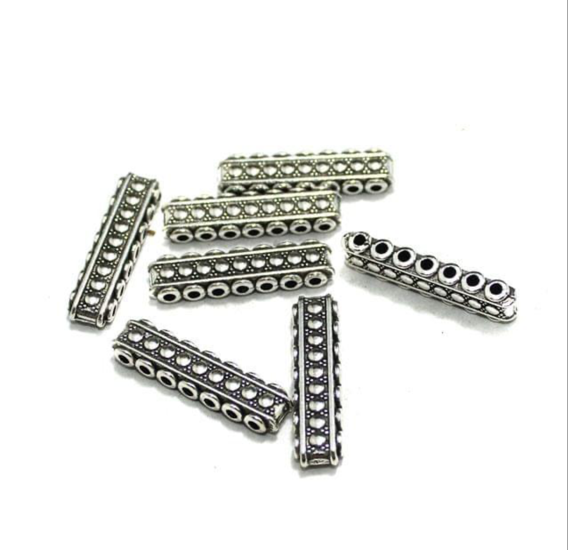 Strings Connectors Silver (pack of 100gm)